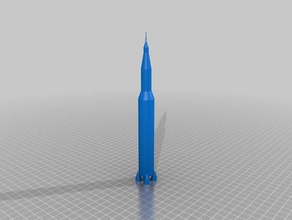 saturn Physik Astronomie Modell Modell-Rakete nasa 3d print model - Mito3D