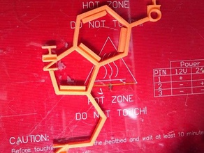 serotonin biology 3d print model - Mito3D