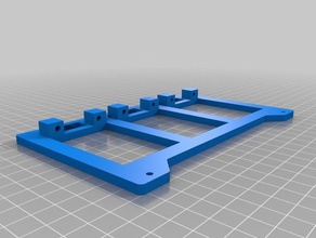 triple remote extruder bracket 3d printer extruders 3d print model - Mito3D
