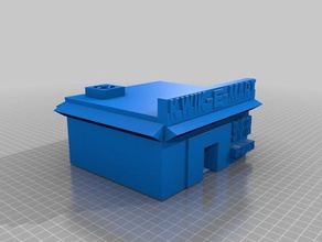 kwik-e-mart simpson arredato 3d stampa 3d print model - Mito3D