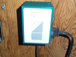 wall-box lutron caseta plug dimmer - Elektronik home-automation Beleuchtung smart home 3d print model - Mito3D