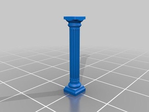 doric column 3d printing 3d print model - Mito3D
