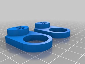 soporte de papel higiénico extendida cuarto baño 3d print model - Mito3D