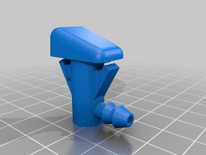 chrysler pare-brise essuie-glace pulvérisateur automobile 3d print model - Mito3D