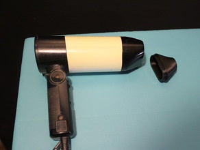 hair dryer nozzle adapter air mattress household supplies 3d print model - Mito3D