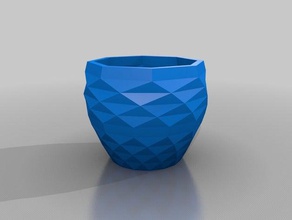personalizado vaso gerado matemática a arte 3d print model - Mito3D