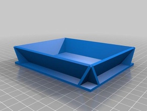 ángulo pequeño cuadro contenedores 3d print model - Mito3D