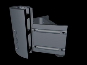 kossel mini frame 20mm h&oumlher 3d printer parts 3d print model - Mito3D