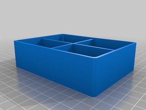 scatola scirvania recipientes personalizado 3d print model - Mito3D