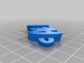 abel keychains customized 3d print model - Mito3D