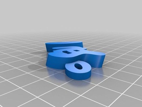 saul Schlüsselanhänger angepasst 3d print model - Mito3D