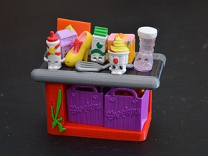 kasa shopkins oyuncak oyun aksesuarlar bebek çocuklar 3d print model - Mito3D