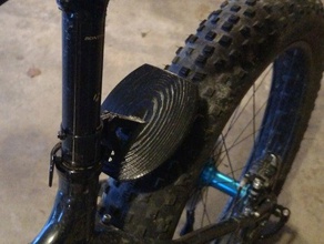 la grasa de bicicleta barro guardia otros 3d print model - Mito3D