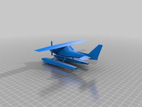 skimmer aereo grand theft auto: vice city i veicoli gta hydroplane 3d print model - Mito3D