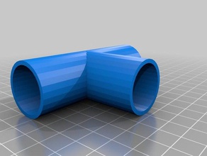 12 inch pvc connector parts customized 3d print model - Mito3D