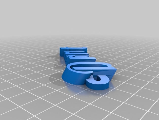 durante donkerblauw organization customized 3D print model - Mito3D