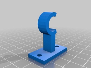 support shutters replacement parts holder sketchup store volets 3d print model - Mito3D