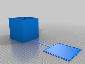 meine individuelle Fall rechteckig Container 3d print model - Mito3D
