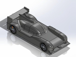 nissan gtr lm nismo veicoli 3d print model - Mito3D