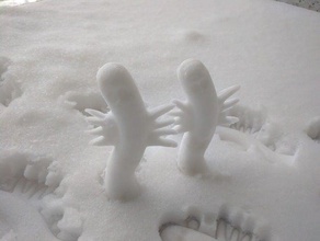 hattifattener snow mold creatures 3d print model - Mito3D