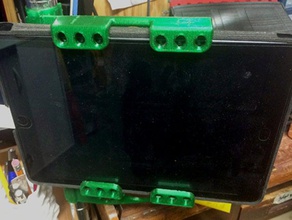 supporto ipad lowes filo mensola 255mm tablet caso air mini pro per 3d print model - Mito3D