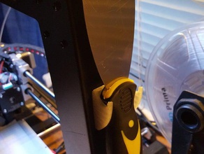 raspador de tinta titular 3d a impressora os acessórios wanhao duplicador i3 3d print model - Mito3D