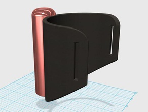 metal detector arm rest sport outdoors 3d print model - Mito3D