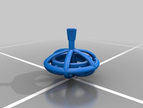global Kreisel - Spielzeug Spiele Physik spielen 3d print model - Mito3D