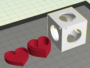 you captured my heart interactive coin trap box 3d print model - Mito3D