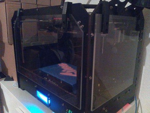 janela-titular scheibenhalter ctc dupla flashforge criador replicador 1 3 d a impressora acessórios 3d print model - Mito3D