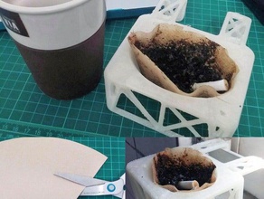coffee grounds ashtray household 3d print model - Mito3D
