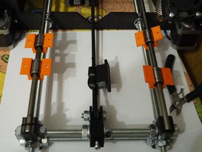 handle lm8uu 3d printer parts 3d print model - Mito3D