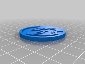 özelleştirilmiş simge benim paralar rozetler 3d print model - Mito3D