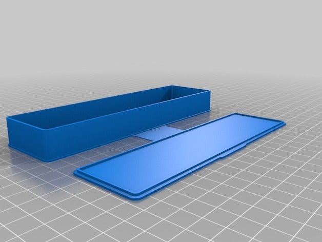 caja con tapa2 containers customized 3D print model - Mito3D
