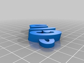 glen i portachiavi personalizzato 3d print model - Mito3D