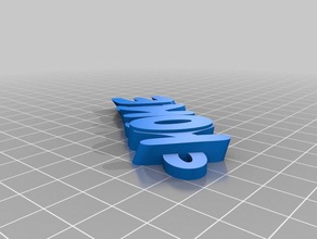 kookie de porte-clés personnalisé 3d print model - Mito3D