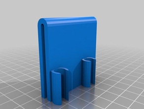 pencil clip 3 ring binder office customized 3d print model - Mito3D