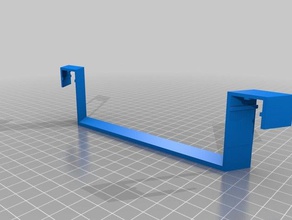 kossel mini top holder smoothieboard 3d printer parts 3d print model - Mito3D