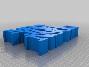 johnson - heykel heykeller özelleştirilmiş 3d print model - Mito3D