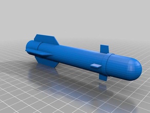 hellfire missile toys games 3d print model - Mito3D