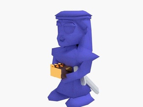 low poly nephi lds other 3d print model - Mito3D