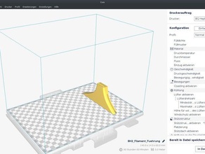 filament guide bq hephestos 2 3 d Drucker - Zubehör bqlabs prusa i3 3d print model - Mito3D