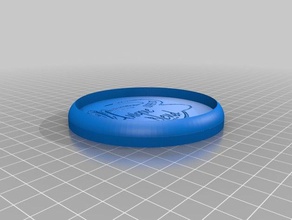 benzersiz karışımı coaster dekor özelleştirilmiş 3d print model - Mito3D