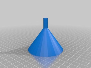 my customized day 9 funnel parametric other 3d print model - Mito3D