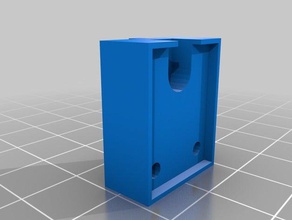 kossel mini rrds salonu endstops mount jcrocholls tabanlı sürümü 3d yazıcı parçalar hallsensor 3d print model - Mito3D