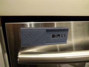 dishwasher indicator household 3d print model - Mito3D