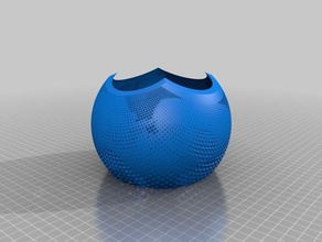 ike estereográfica imagem do projetor matemática a arte personalizado 3d print model - Mito3D