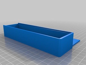 my customized sliding lid box 3d printing 3d print model - Mito3D