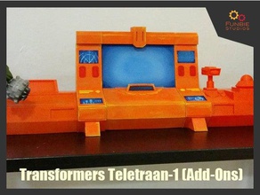 transformadores de geração 1 autobot arca teletraan-1 add-ons outros 3d print model - Mito3D