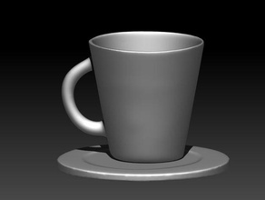 xícara de café gadgets 3d print model - Mito3D